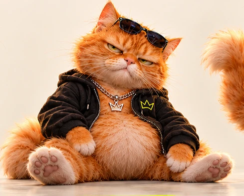 SMIRK unimpressed sitting pose
